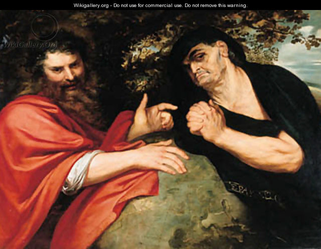 Democritus and Heraclitus - Peter Paul Rubens