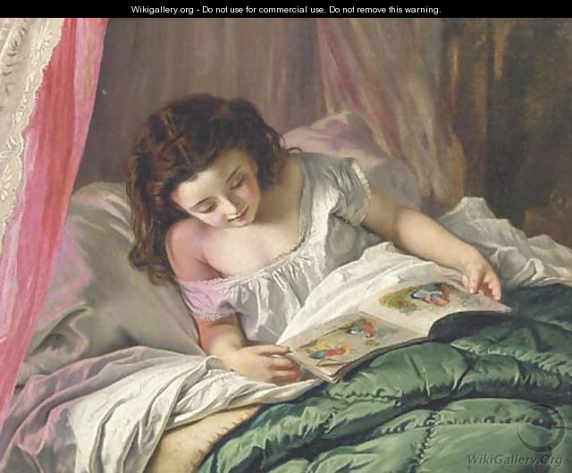 Reading time - Sophie Gengembre Anderson