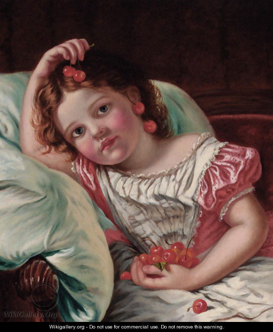 Cherry Ripe - Sophie Gengembre Anderson
