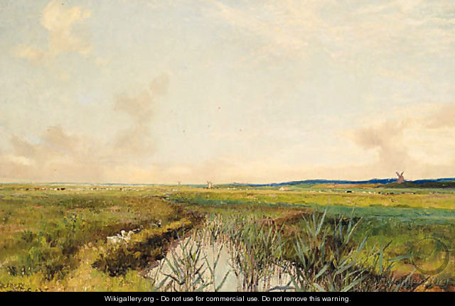 Norfolk Marshes - Sir Alfred East