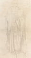 Studies of angels - Sir Edward Coley Burne-Jones