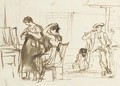 Preparing for the ball - Sir David Wilkie