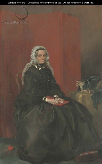 Portrait of Emily Jane, Viscountess Hardinge (1789-1865) - Sir Francis Grant