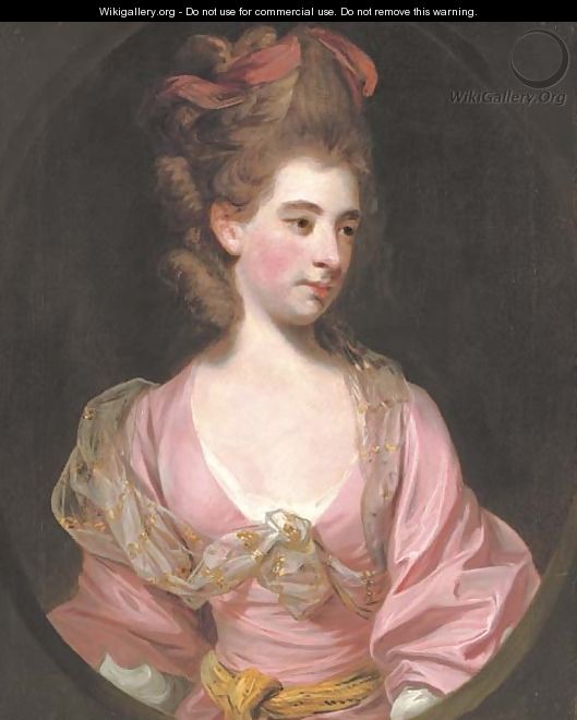 Portrait of a lady, traditionally identified as Mrs. Elizabeth Sheridan (1754-1792) - Sir Joshua Reynolds