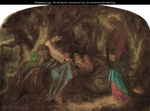 Christ in the garden of Gethsemane - Sir Joseph Noel Paton