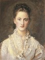 Portrait of the Artist's Daughter, Mary - Sir John Everett Millais