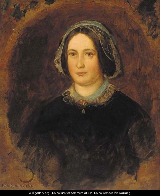 Portrait of Mrs William Evamy - Sir John Everett Millais