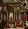 A Capriccio with Saint Paul before Agrippa - Sir James Thornhill