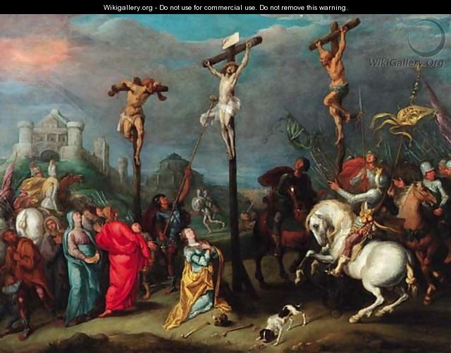 The Crucifixion - Simon de Vos