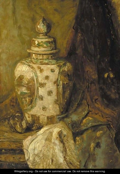 A still life with a jar - Sientje Mesdag Van Houten