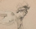 Une femme en buste, vue de trois-quarts vers la droite - Simon Vouet
