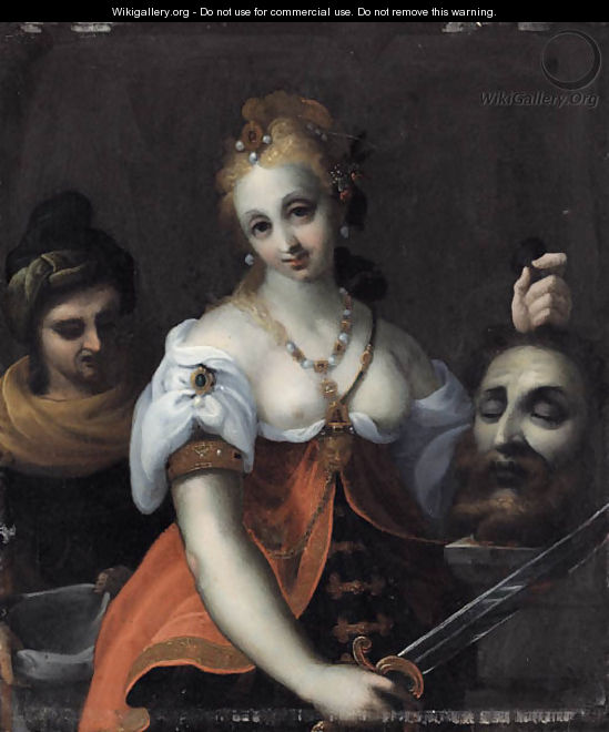Judith with the head of Holofernes - School Of Prague