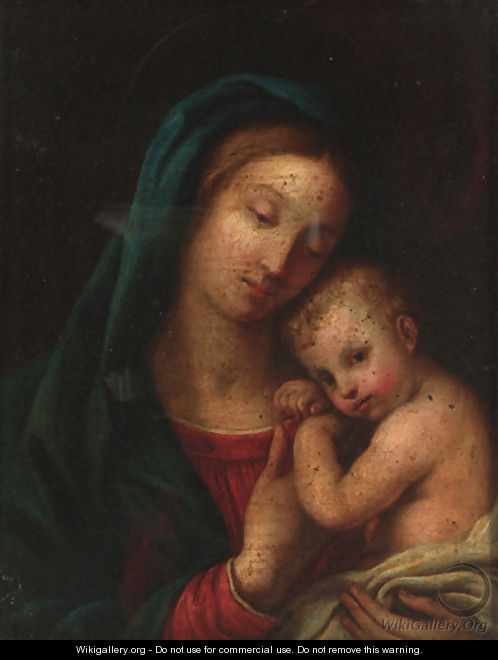 The Madonna and Child - School Of Parma