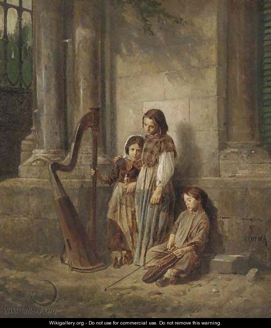 The little musicians - Jaime Morera y Galicia