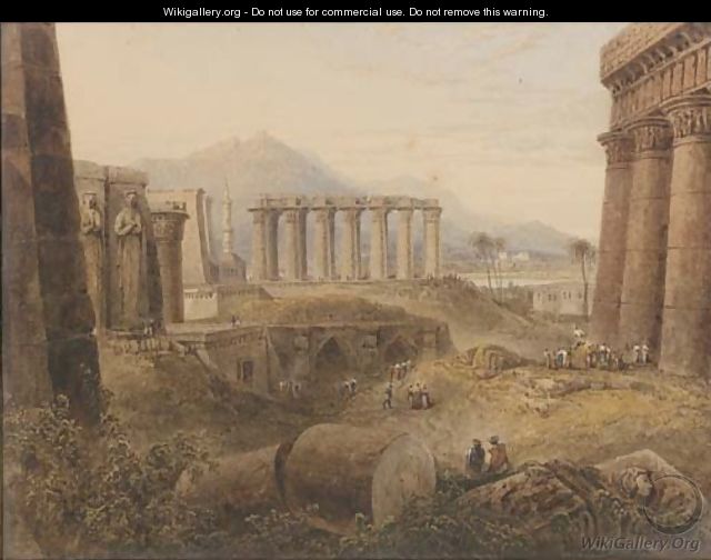 Ruins at Thebes, Egypt - Milo De Ros