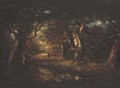 Bas-Breau, paysage en sous-bois - Narcisse-Virgile Díaz de la Peña