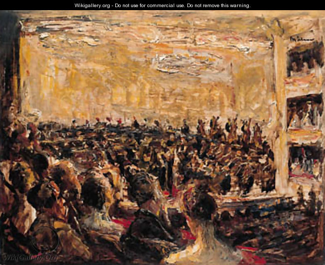 Konzert in der Oper - Max Liebermann