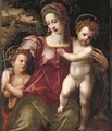 The Madonna and Child with the Infant Saint John the Baptist - Ridolfo Ghirlandaio
