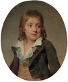 Portrait of a young boy - Martin Drolling Oberbergheim