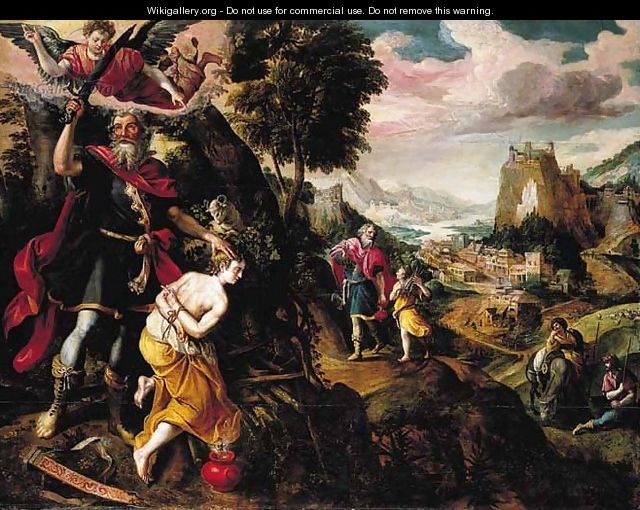 The Sacrifice of Isaac - Maarten de Vos