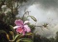 Orchid and Hummingbird, After a Storm - Martin Johnson Heade