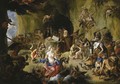 The Temptation of Saint Anthony - Matheus van Helmont