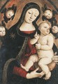 The Madonna and Child with Cherubs - Master Of The Orte Madonna