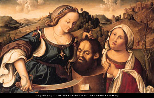 Judith with the Head of Holofernes - Marco Palmezzano