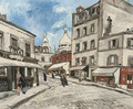Rue Drevet, Montmartre - Marcel Leprin