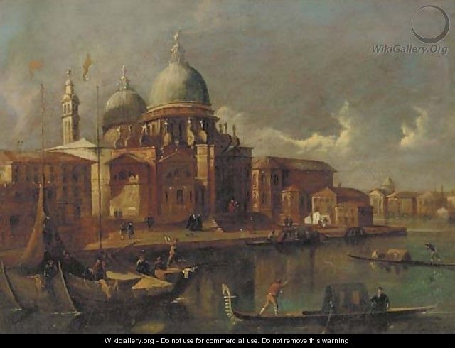 Sante Maria della Salute, Venice, looking west toward the Grand Canal - (after) Michele Marieschi