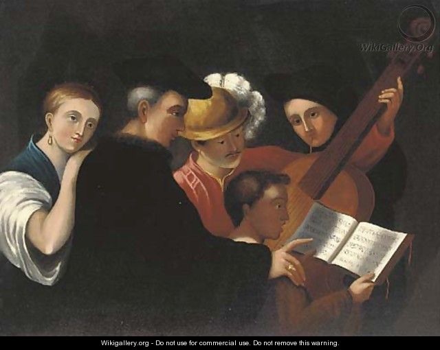 The music lesson - Caravaggio
