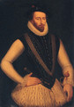 Portrait of Sir Walter Raleigh - (after) Marcus The Younger Gheeraerts