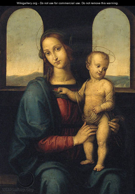 The Madonna and Child 2 - Pietro Vannucci Perugino
