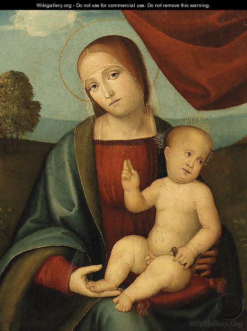 The Madonna and Child - Pietro Vannucci Perugino