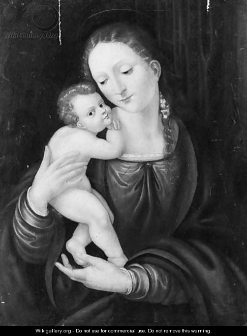 The Madonna and Child - (after) Peter (Peter Candid) Witter