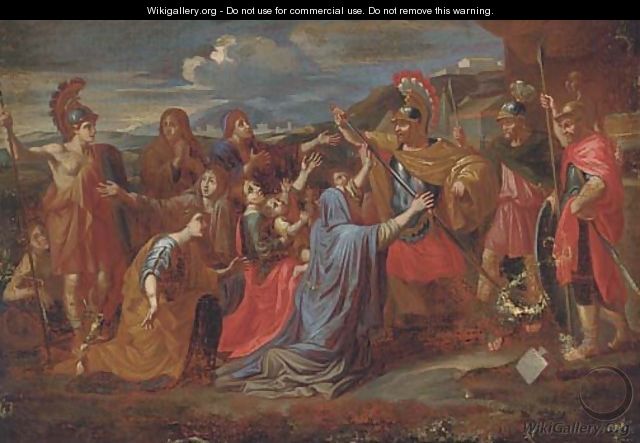 The Family of Darius before Alexander - (after) Nicolas Poussin