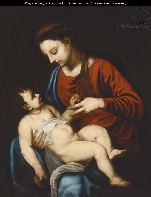 The Madonna and Child 2 - Tiziano Vecellio (Titian)