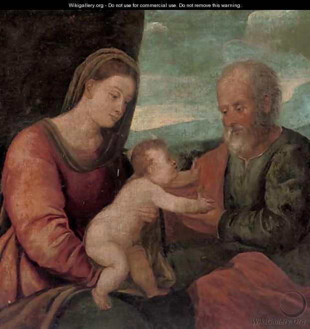The Holy Family - Tiziano Vecellio (Titian)