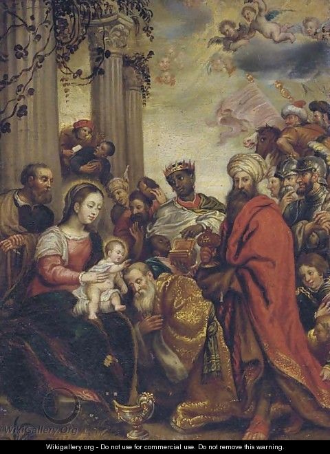 The Adoration of the Magi 8 - (after) Sir Peter Paul Rubens