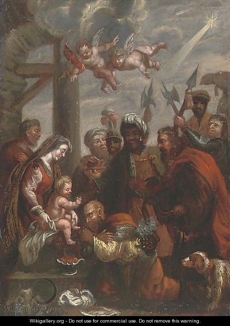 The Adoration of the Magi 7 - (after) Sir Peter Paul Rubens