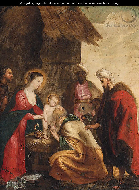 The Adoration Of The Magi 6 - (after) Sir Peter Paul Rubens