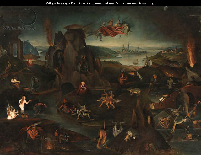 The Temptation of Saint Anthony - Hieronymous Bosch