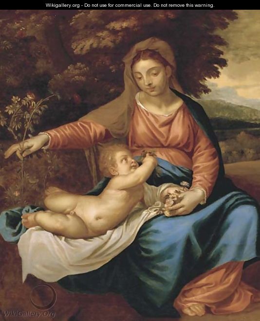 The Madonna and Child - Jacopo d