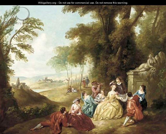 Fete Champetre - Jean-Antoine Watteau