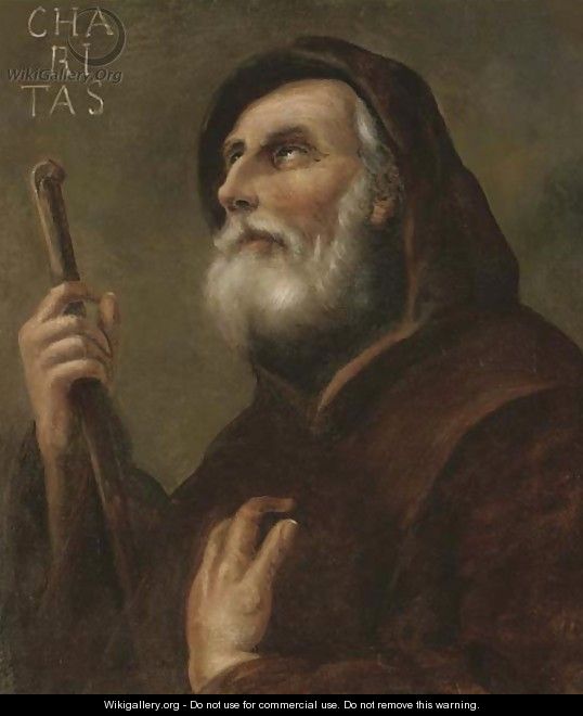 Saint Francis of Paola - (after) Jusepe De Ribera