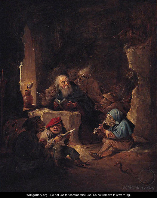 The Temptation of Saint Anthony 5 - (after) David The Younger Teniers