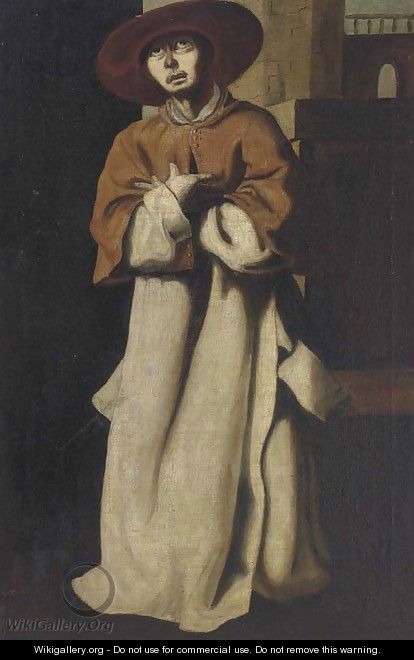 Cardinal Niccola Albergati - (after) Francisco De Zurbaran