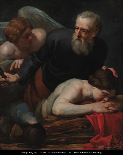 The Sacrifice of Isaac - (after) Ferdinand Bol
