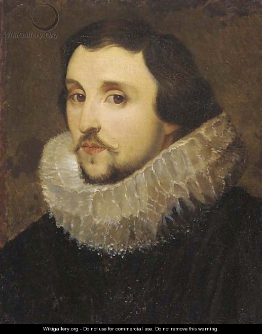Portrait of a gentleman, bust-length, in a ruff - (after) Frans, The Elder Pourbus