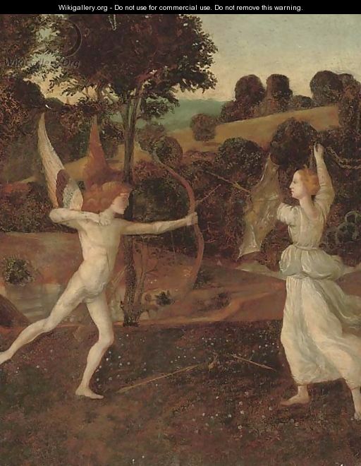 Cupid and Psyche - (after) Giovanni Bellini